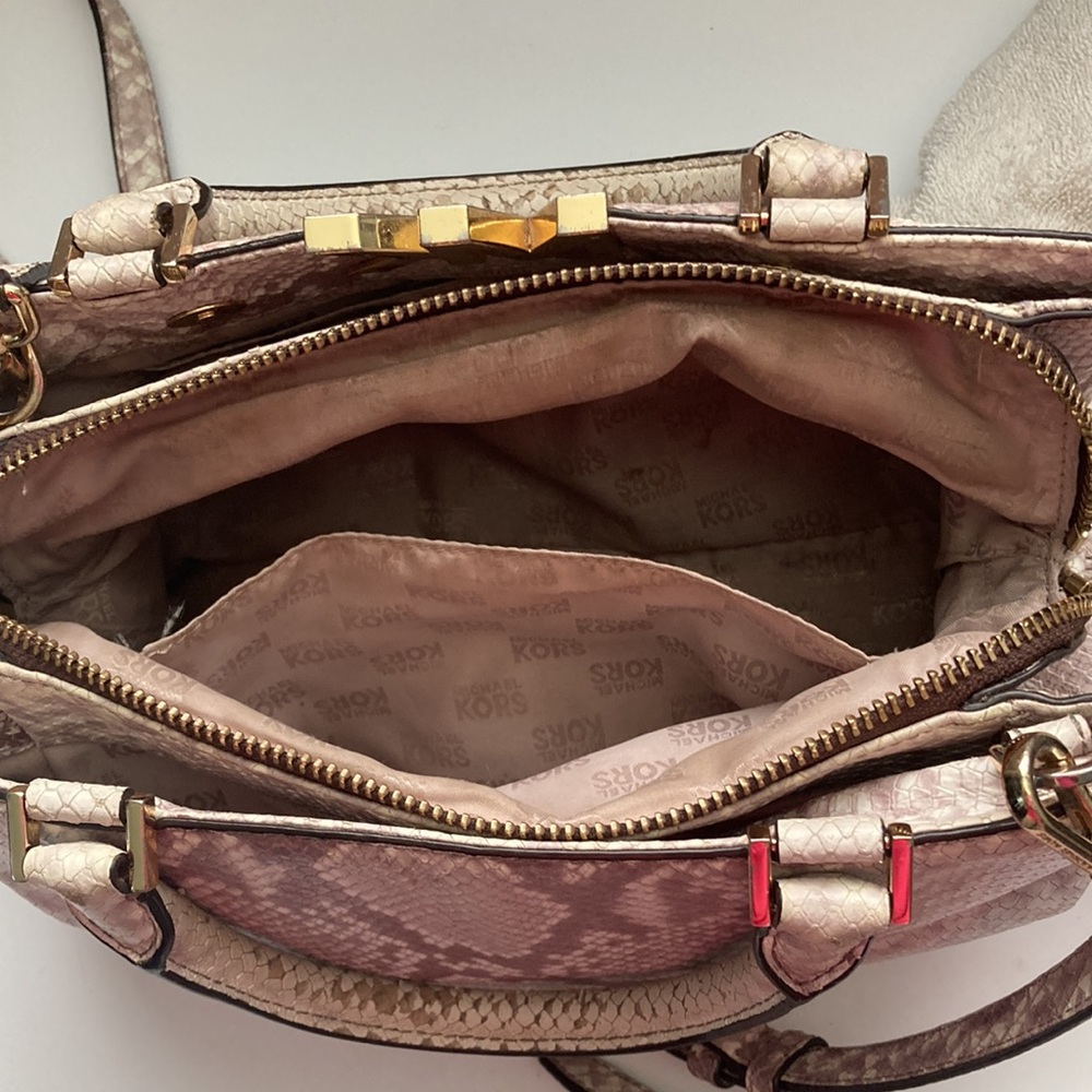 Michael Kors Python Bag And Wallet - image 4